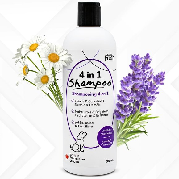 Dog Shampoo 4-in-1 - Lavender - Made In Canada - Picture 1 of 6